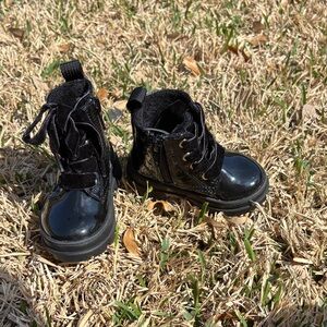 Stylish Black Toddler Boots